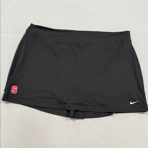 Nikegolf Dri Fit Women's  Black Skort with University Stanford Logo Extra Large